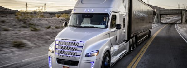 self-driving lorry science fiction?